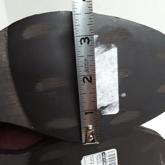 Seychelles Women's Ankle Boot size 7M Maroon Leather - Picture 9 of 11